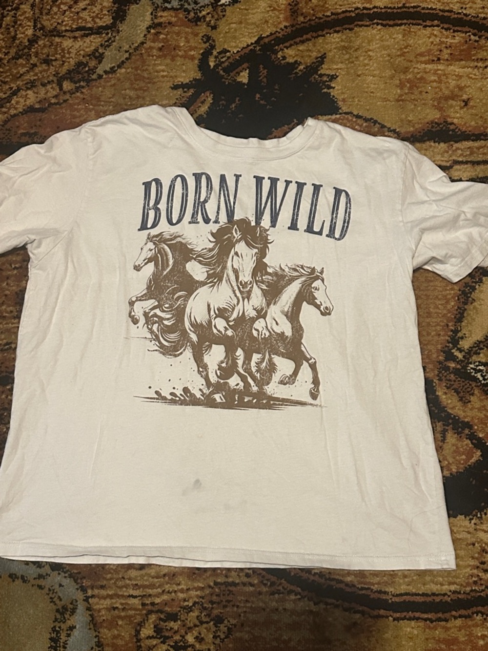 State of Mind White Horse Tee